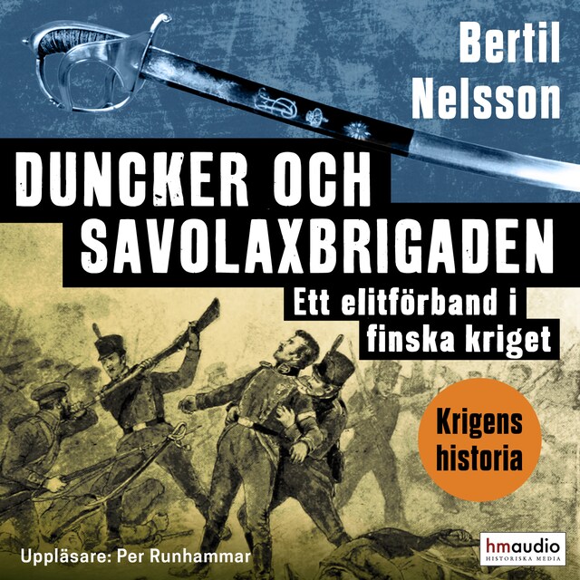 Copertina del libro per Duncker och Savolaxbrigaden