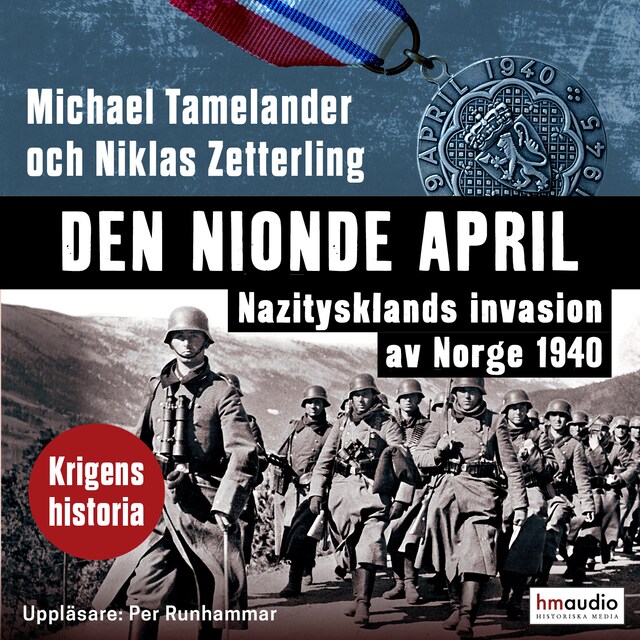 Okładka książki dla Den nionde april : Nazitysklands invasion av Norge 1940