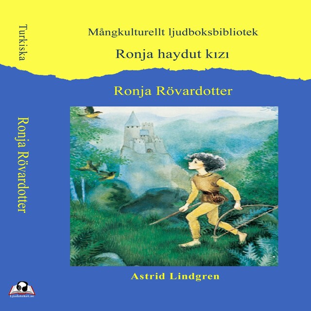 Bogomslag for Ronja Rövardotter. Turkiska