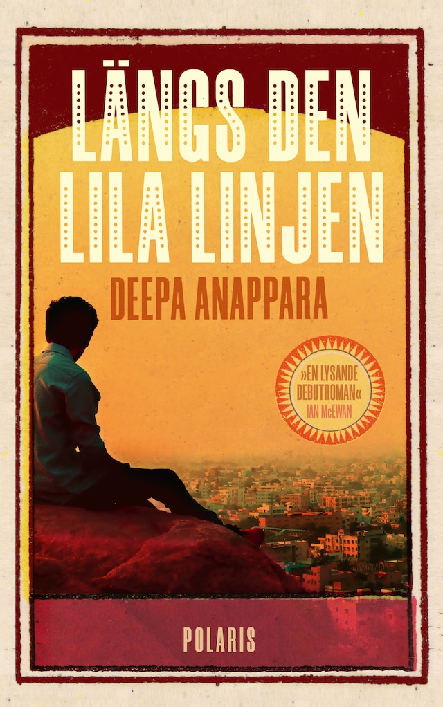 Book cover for Längs den lila linjen