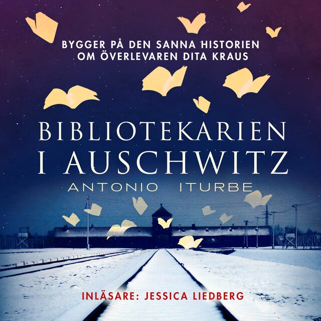 Okładka książki dla Bibliotekarien i Auschwitz