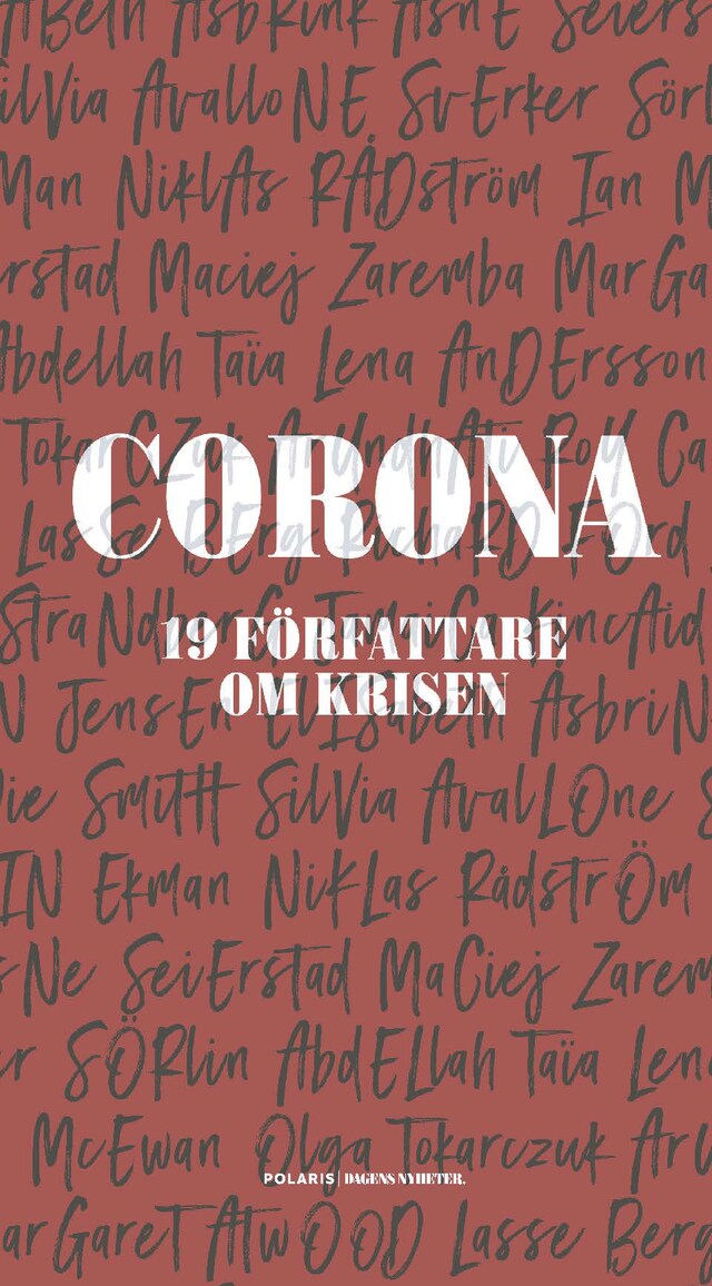 Okładka książki dla Corona : 19 författare om krisen