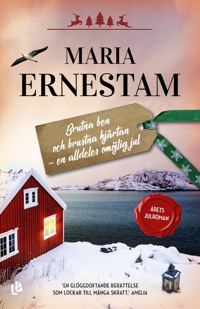 Buchcover für Brutna ben och brustna hjärtan – en alldeles omöjlig jul