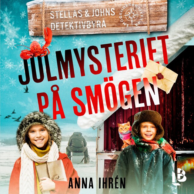 Boekomslag van Julmysteriet på Smögen