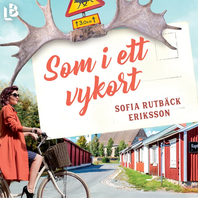 Book cover for Som i ett vykort
