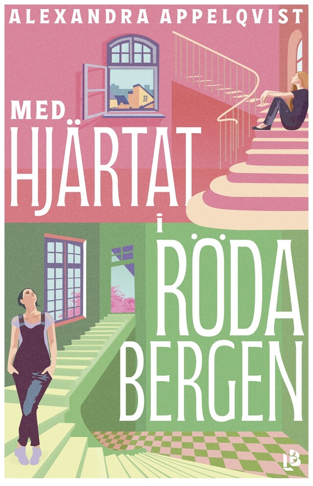 Book cover for Med hjärtat i Röda bergen