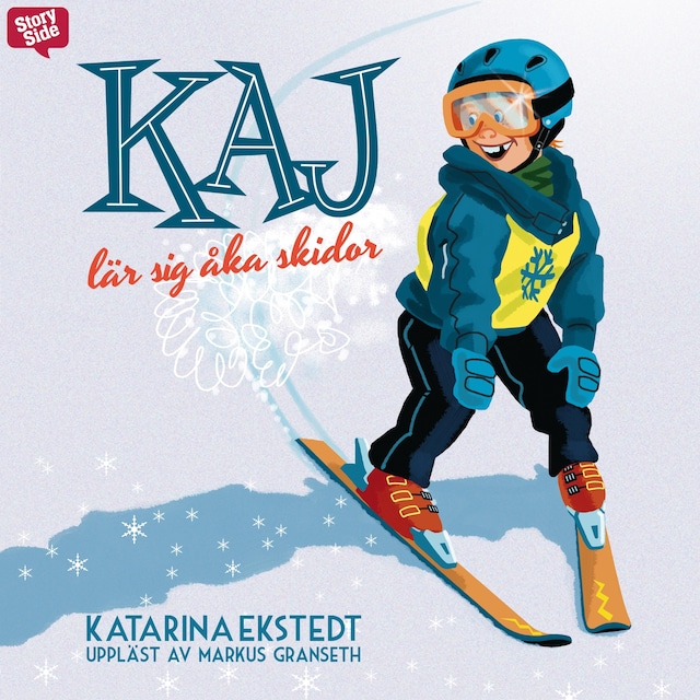 Bokomslag for Kaj lär sig åka skidor