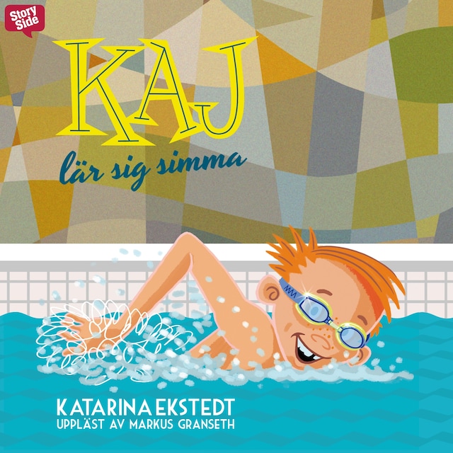 Book cover for Kaj lär sig simma