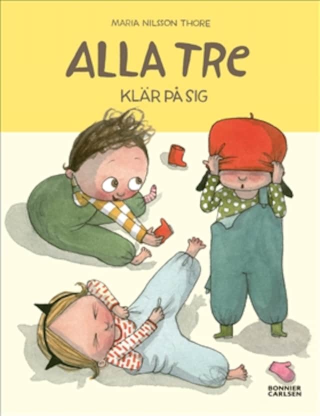 Buchcover für Alla tre klär på sig (e-bok + ljud)