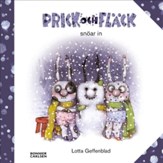 Bogomslag for Prick och Fläck snöar in (e-bok + ljud)
