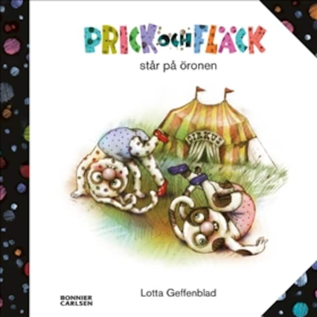 Bogomslag for Prick och Fläck står på öronen (e-bok + ljud)