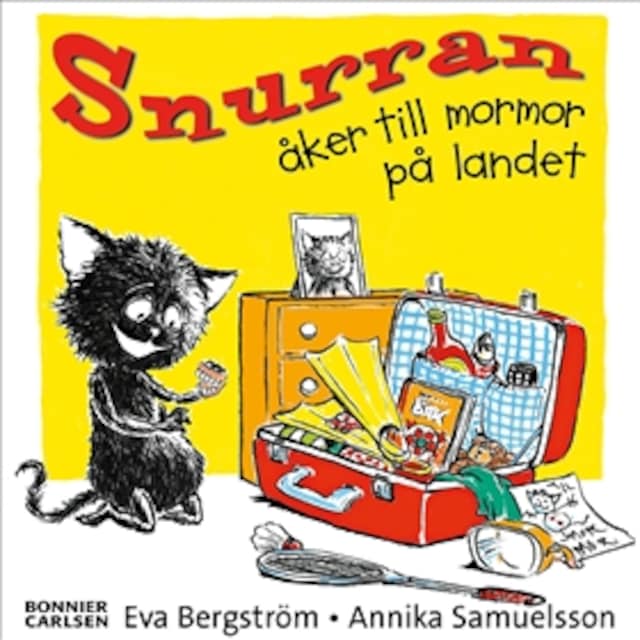 Book cover for Snurran åker till mormor på landet (e-bok + ljud)