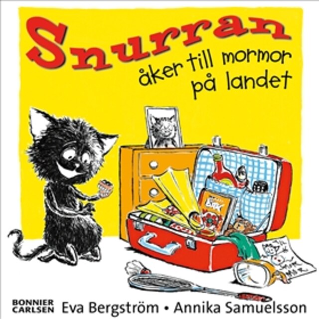 Kirjankansi teokselle Snurran åker till mormor på landet (e-bok + ljud)