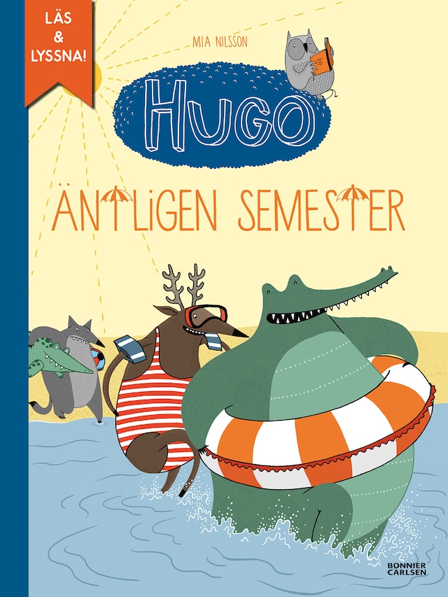 Buchcover für Hugo. Äntligen semester! (e-bok + ljud)