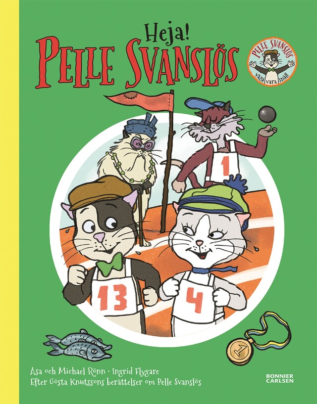 Book cover for Heja, Pelle Svanslös!