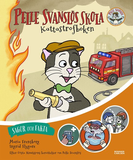 Pelle Svanslös skola. Kattastrofboken bookCoverFor
