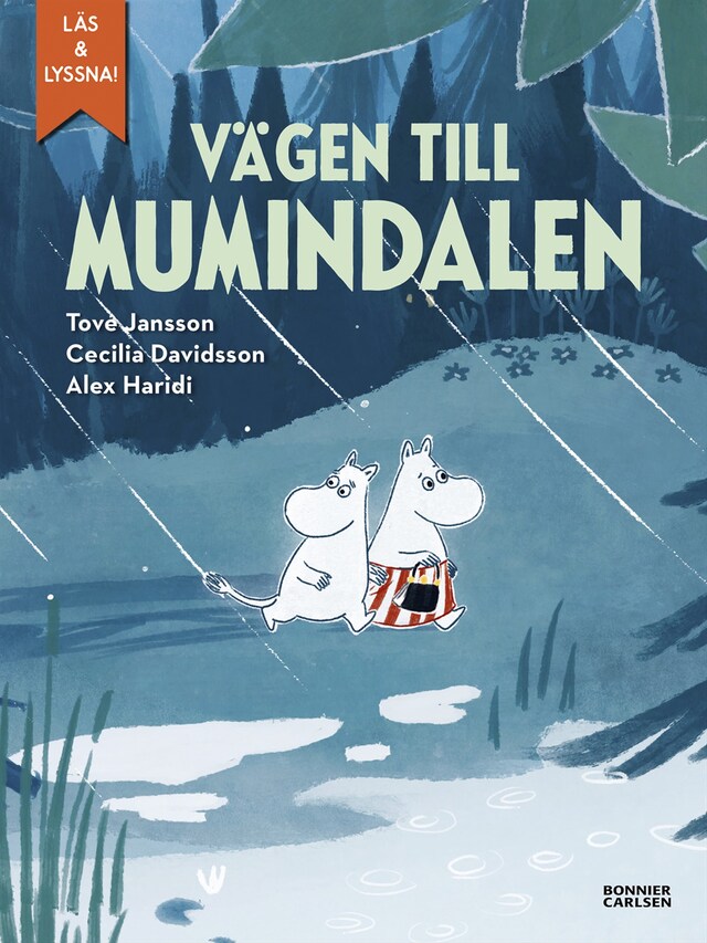 Okładka książki dla Vägen till Mumindalen (från sagosamlingen "Sagor från Mumindalen") (e-bok + ljud)