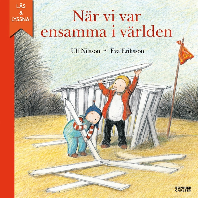 Book cover for När vi var ensamma i världen (e-bok + ljud)