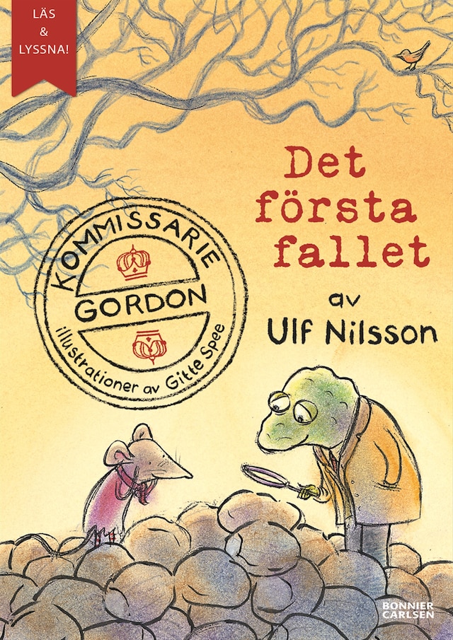 Book cover for Det första fallet (e-bok + ljud)