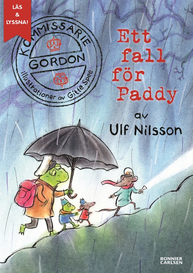 Couverture de livre pour Ett fall för Paddy (e-bok + ljud)