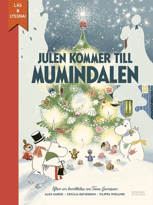 Bokomslag for Julen kommer till Mumindalen (e-bok + ljud)