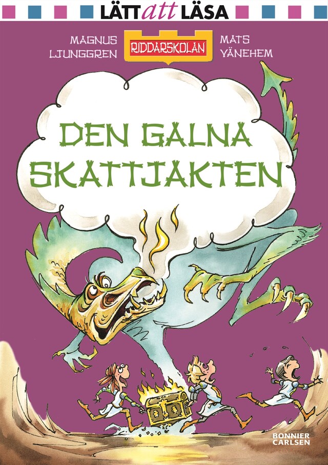 Buchcover für Den galna skattjakten