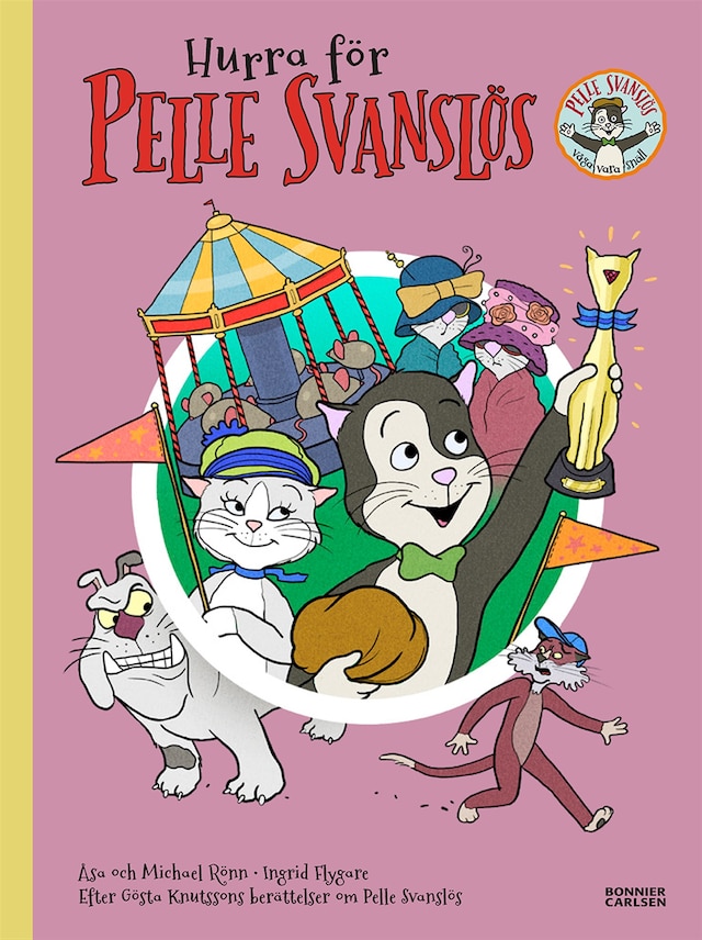 Book cover for Hurra för Pelle Svanslös