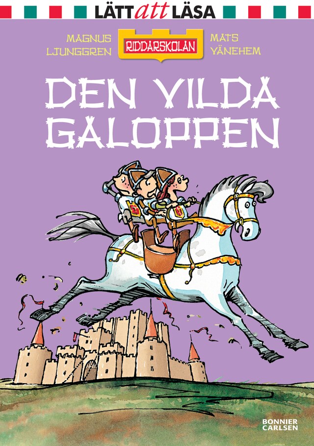 Boekomslag van Den vilda galoppen