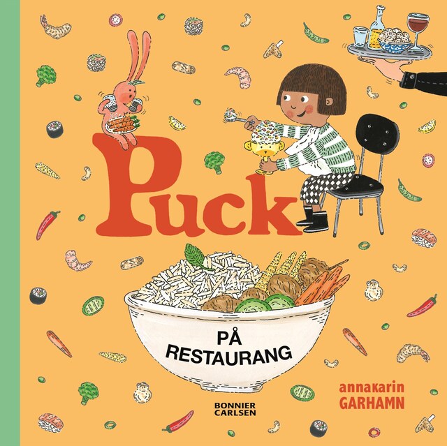 Buchcover für Puck på restaurang