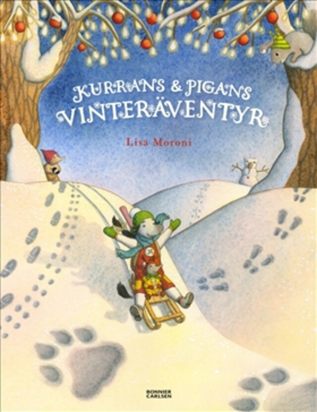 Book cover for Kurrans och Pigans vinteräventyr (e-bok + ljud)