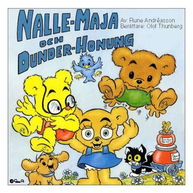 Buchcover für Nalle-Maja och dunderhonung