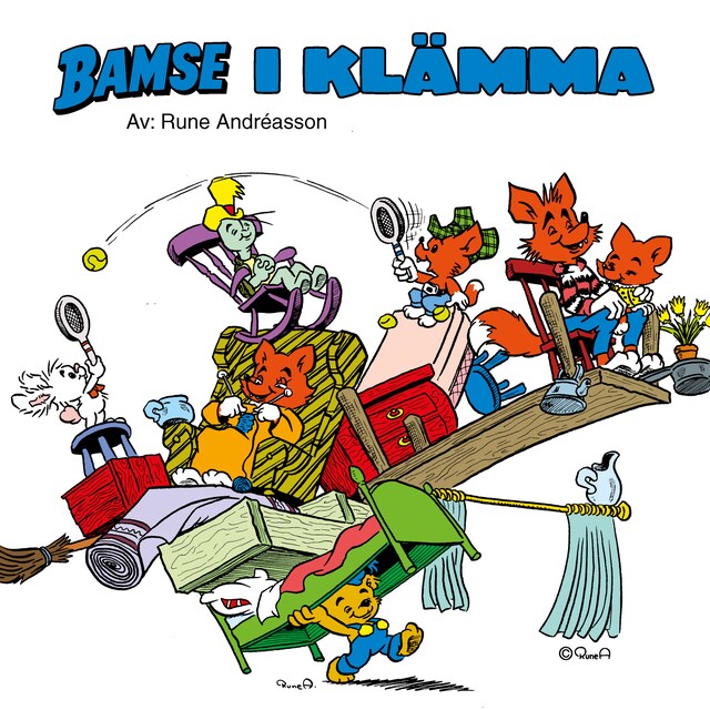 Book cover for Bamse i klämma