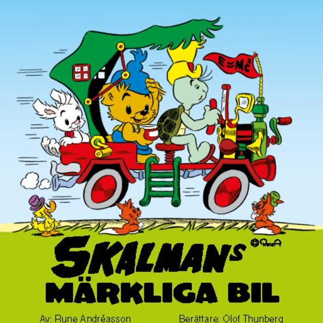 Boekomslag van Skalmans märkliga bil