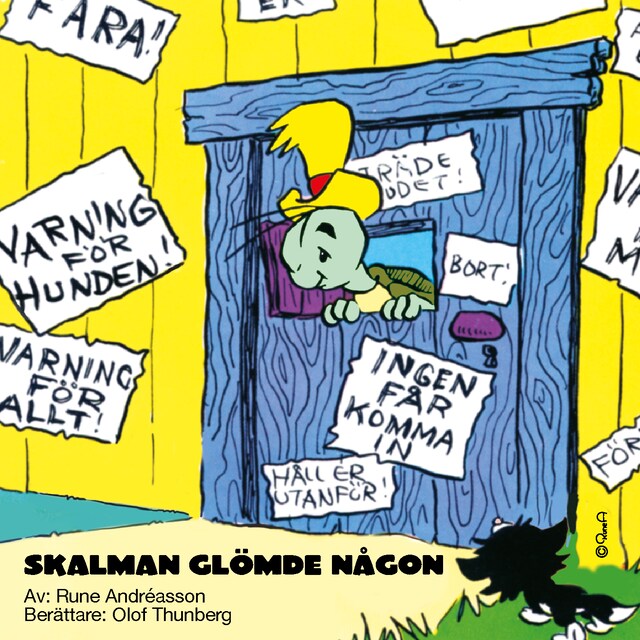 Book cover for Skalman glömde någon
