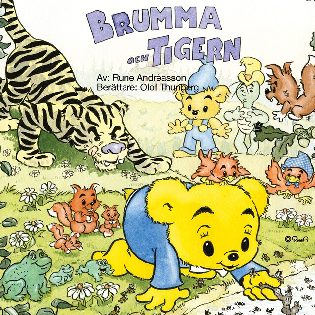 Copertina del libro per Brumma och Tigern