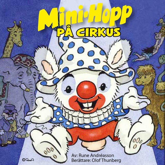 Portada de libro para Mini-Hopp på cirkus