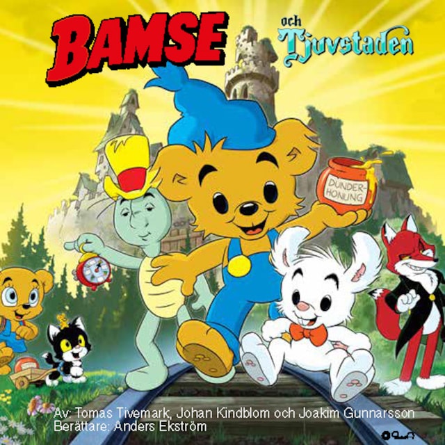Copertina del libro per Bamse och Tjuvstaden