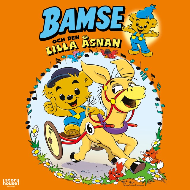 Copertina del libro per Bamse och den Lilla Åsnan