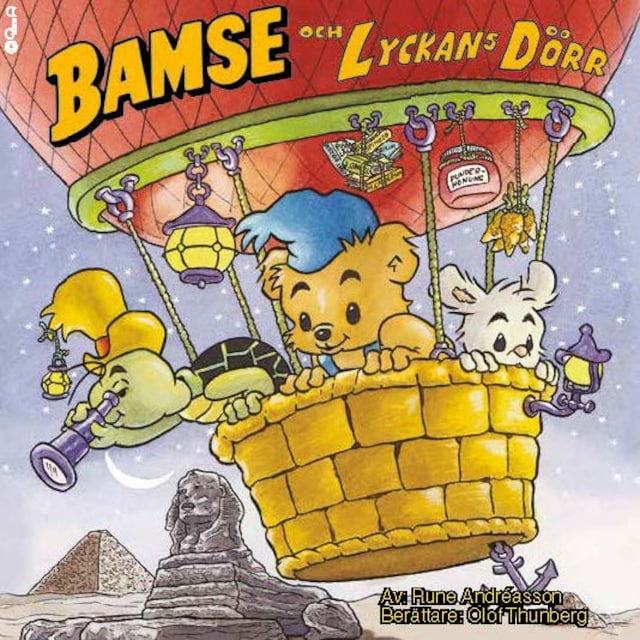 Couverture de livre pour Bamse och Lyckans dörr