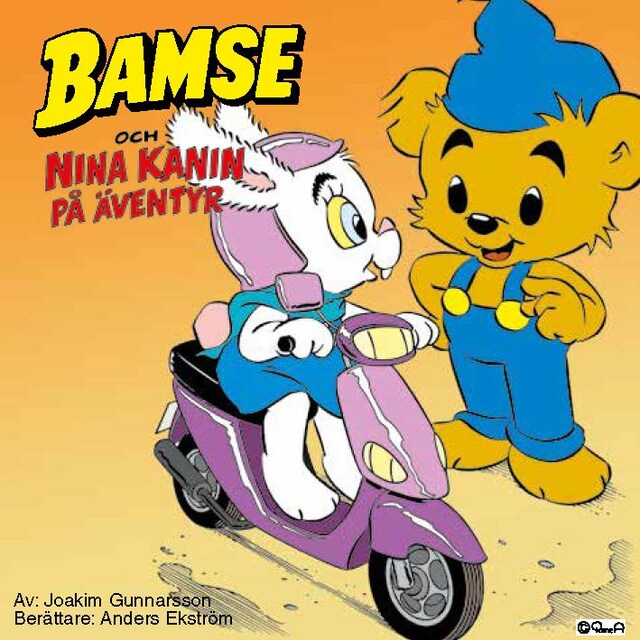 Buchcover für Bamse och Nina Kanin på äventyr