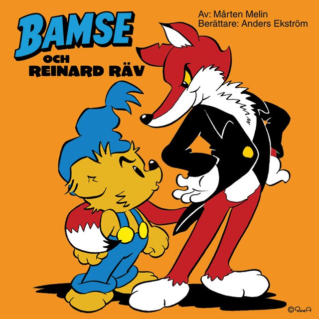 Portada de libro para Bamse och Reinard Räv