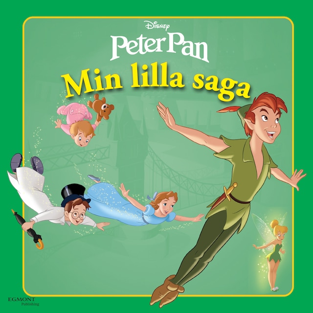 Bogomslag for Min lilla saga - Peter Pan
