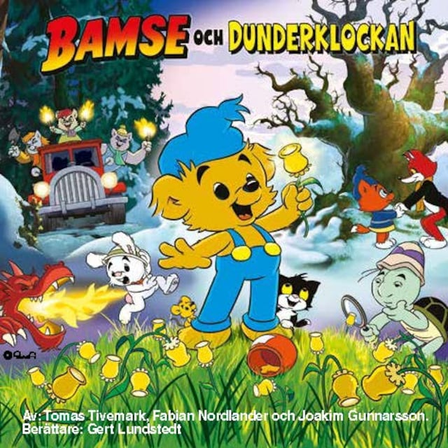 Couverture de livre pour Bamse och Dunderklockan