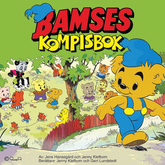 Couverture de livre pour Bamses Kompisbok : sagor och tips om att vara kompisar