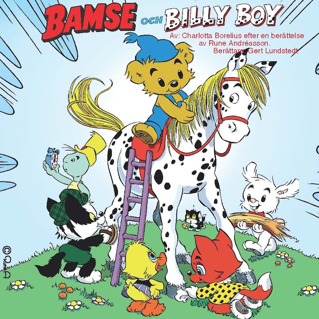Okładka książki dla Bamse och Billy Boy
