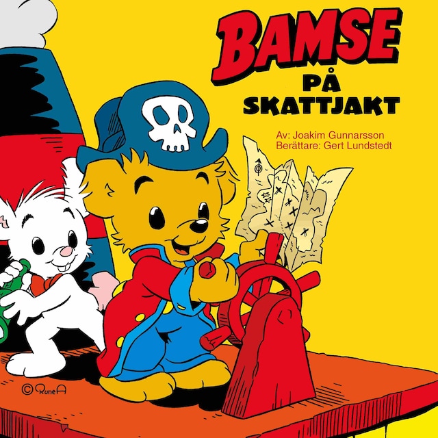 Bogomslag for Bamse på skattjakt