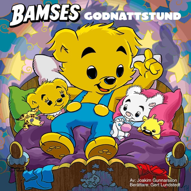 Couverture de livre pour Bamses godnattstund