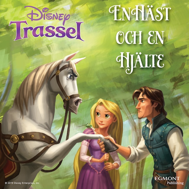 Bogomslag for Trassel. En häst och en hjälte
