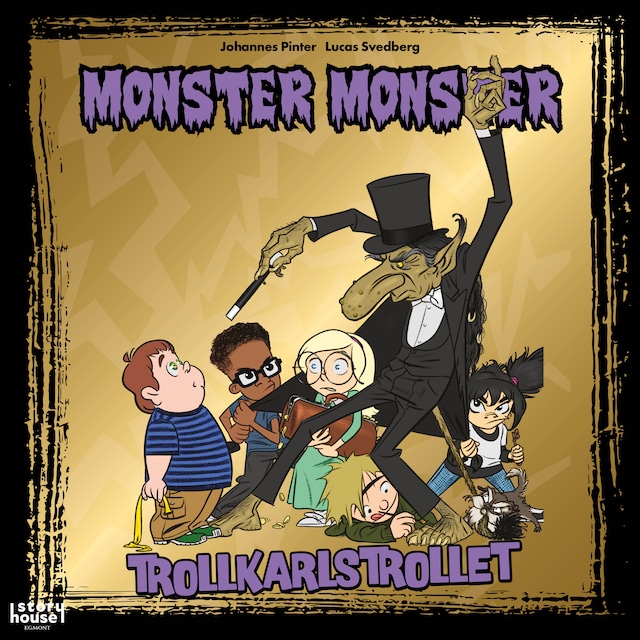 Bogomslag for Monster Monster 5 - Trollkarlstrollet