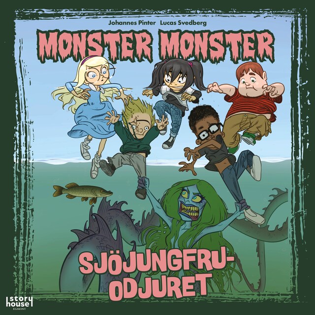 Bogomslag for Monster Monster 6 - Sjöjungfruodjuret